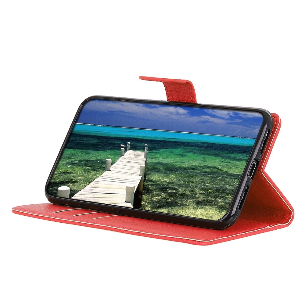  OnePlus Nord 3 5G Fodral Litchi Läder Röd