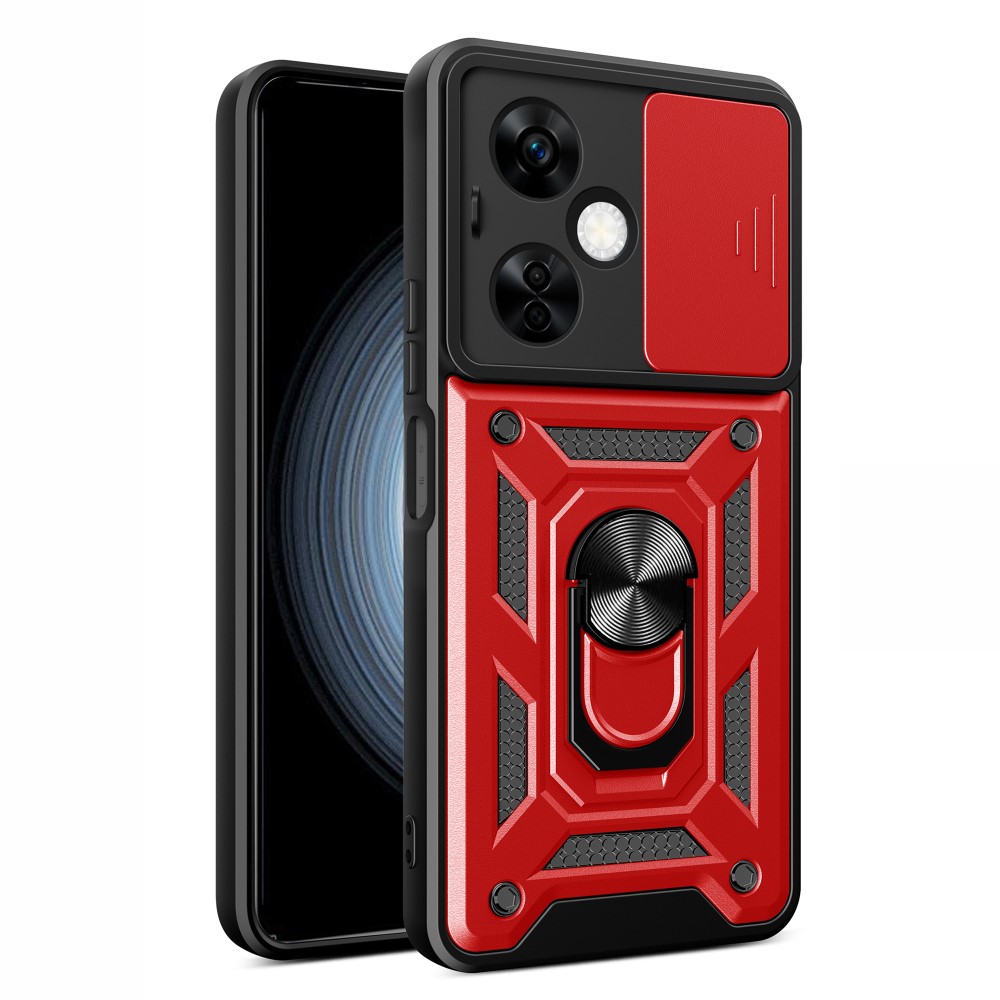  OnePlus Nord CE 3 Lite 5G Skal CamShield Ring Röd