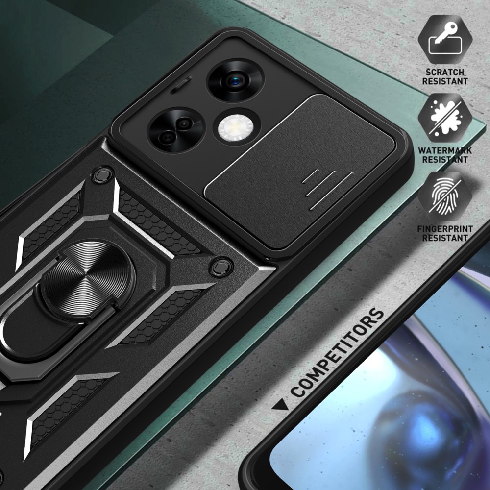  OnePlus Nord CE 3 Lite 5G Skal CamShield Ring Röd