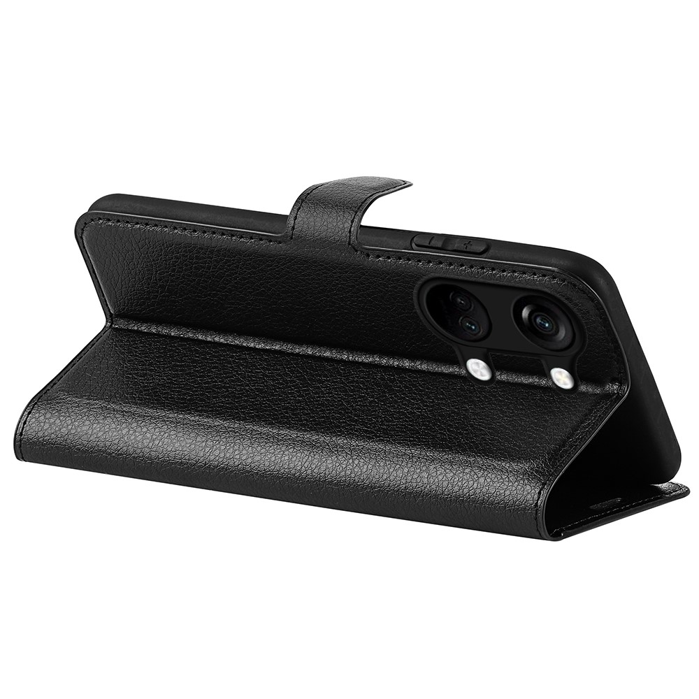  OnePlus Nord 3 5G Fodral Litchi Textur Svart