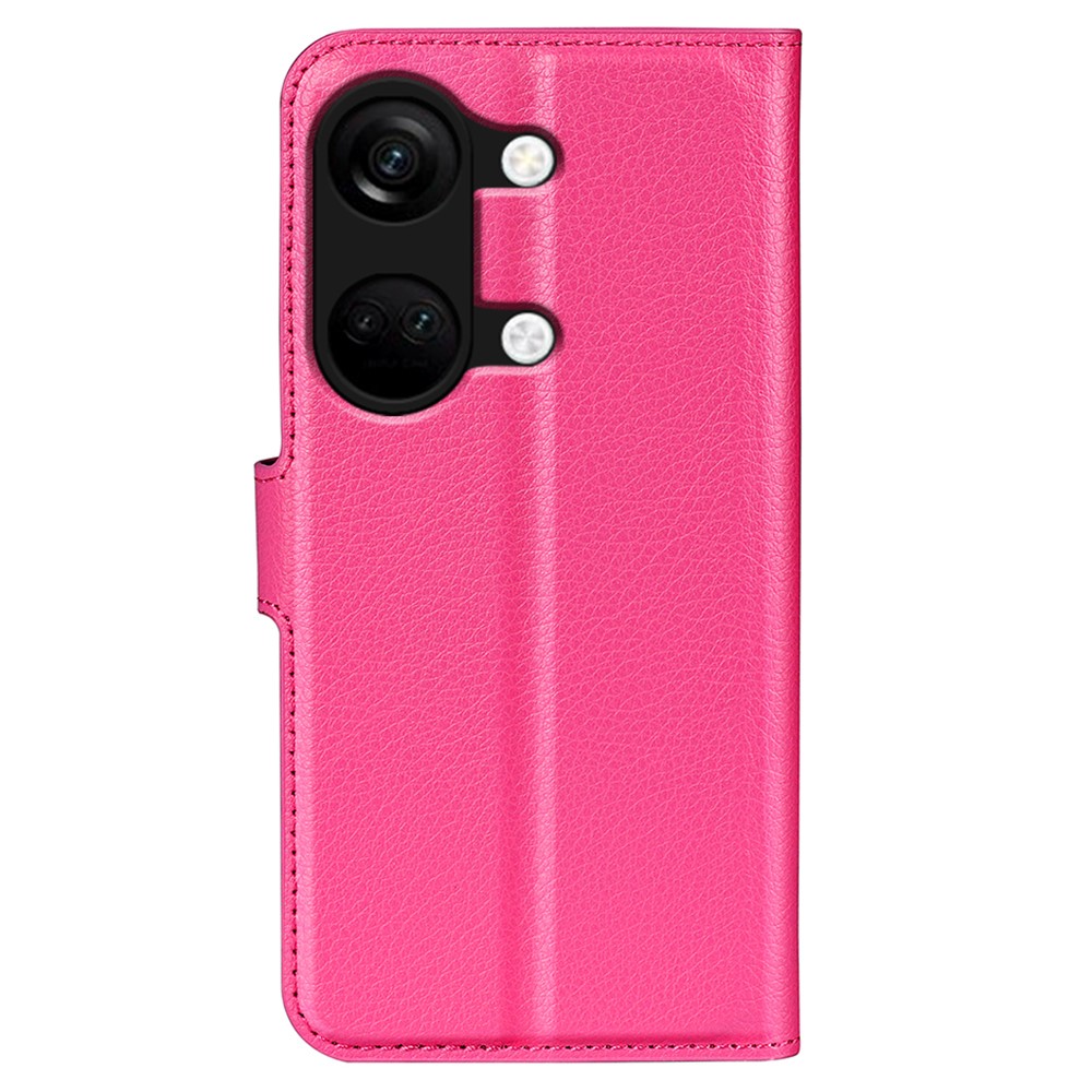  OnePlus Nord 3 5G Fodral Litchi Textur Rosa
