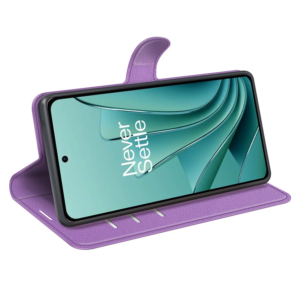  OnePlus Nord 3 5G Fodral Litchi Textur Lila