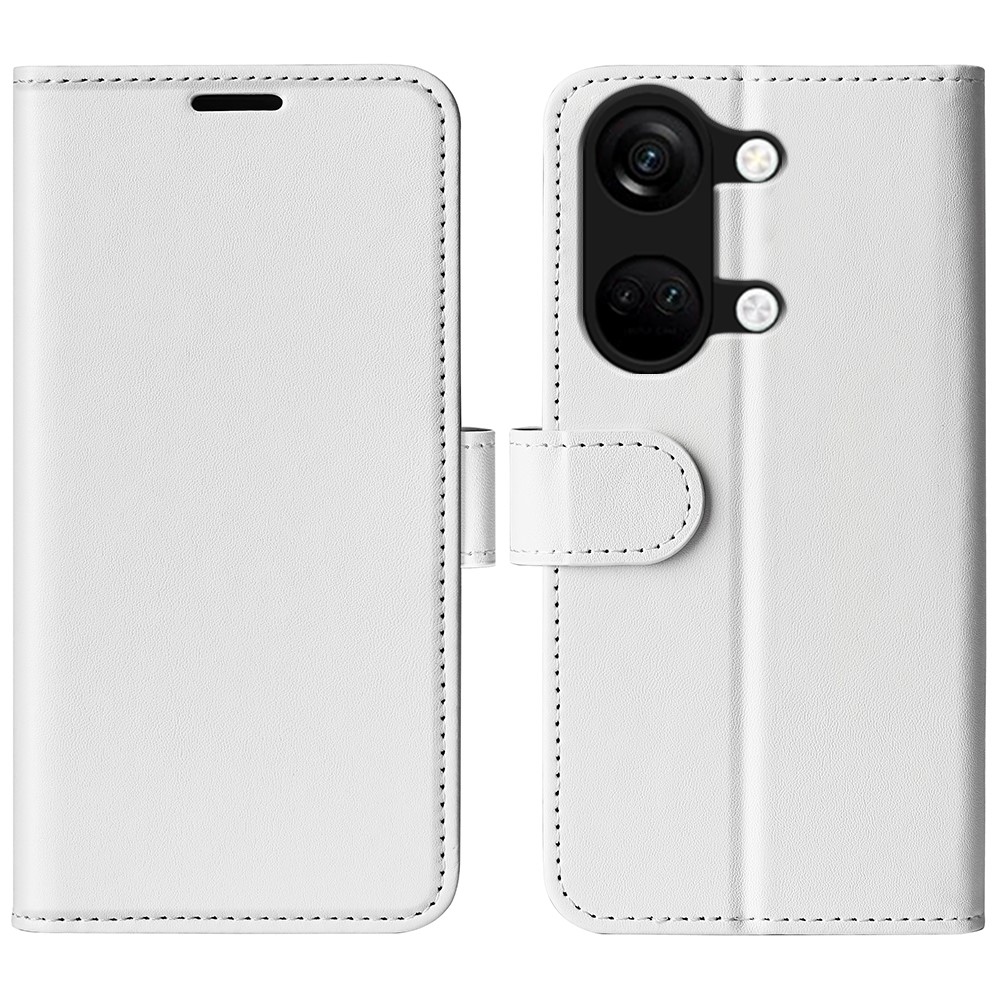  OnePlus Nord 3 5G Fodral Crazy Horse Läder Vit