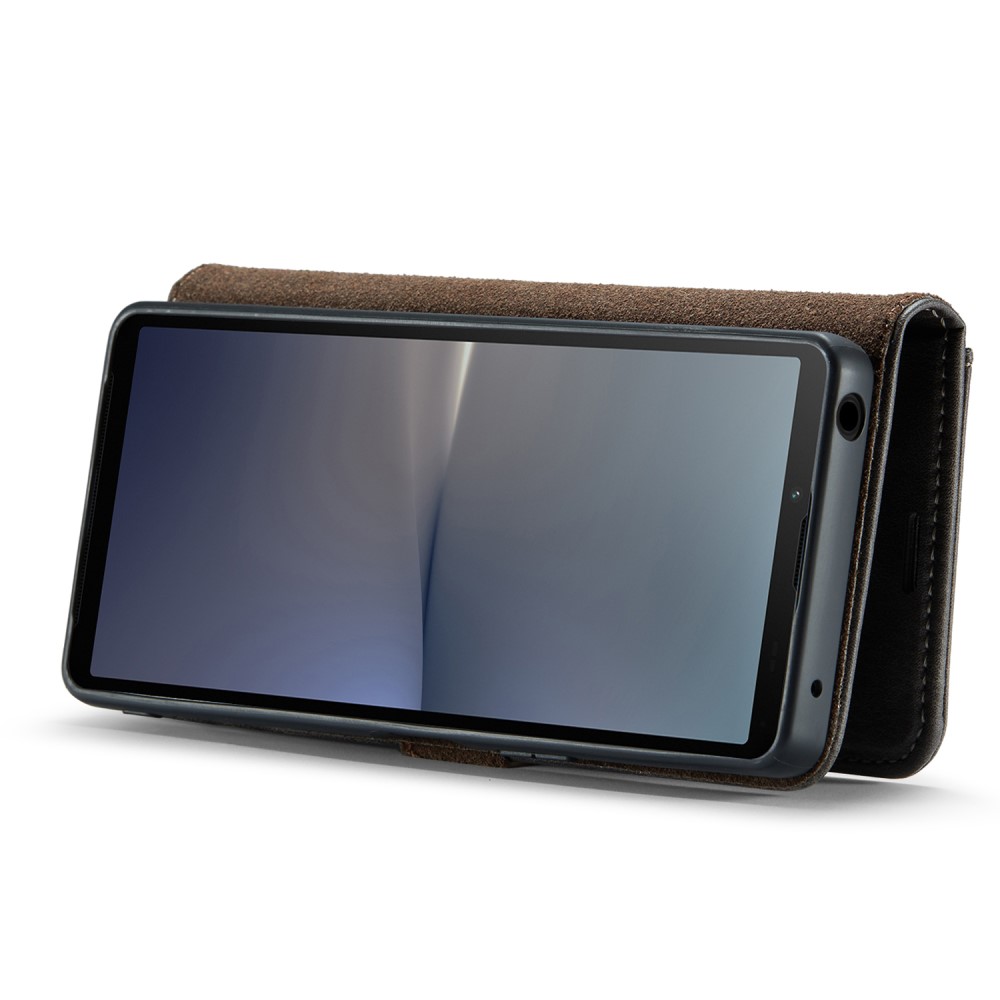 DG.MING DG.MING Sony Xperia 10 V 2in1 Magnet Fodral / Skal Grå