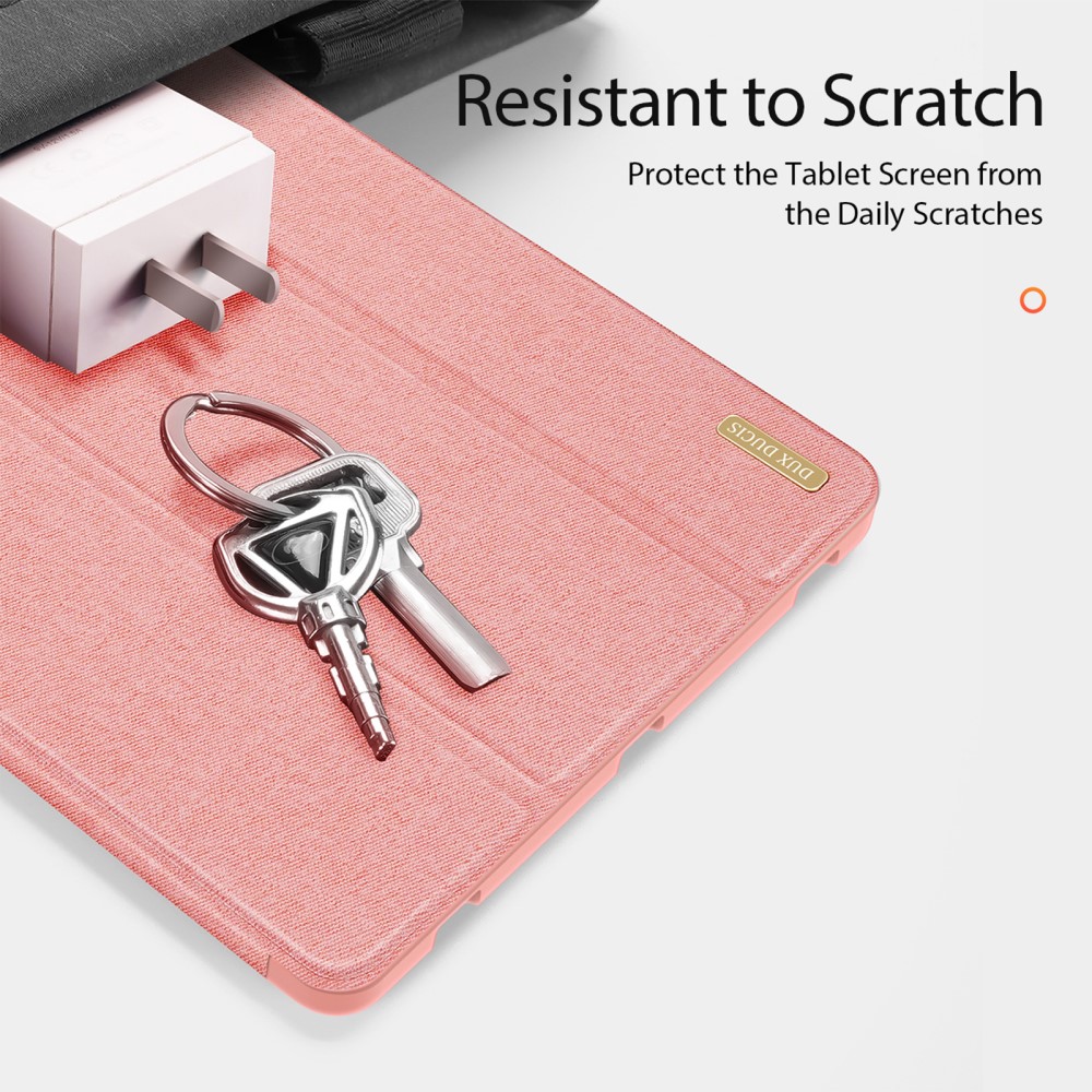 DUX DUCIS DUX DUCIS Galaxy Tab S9 Plus Fodral DOMO Tri-Fold Roséguld