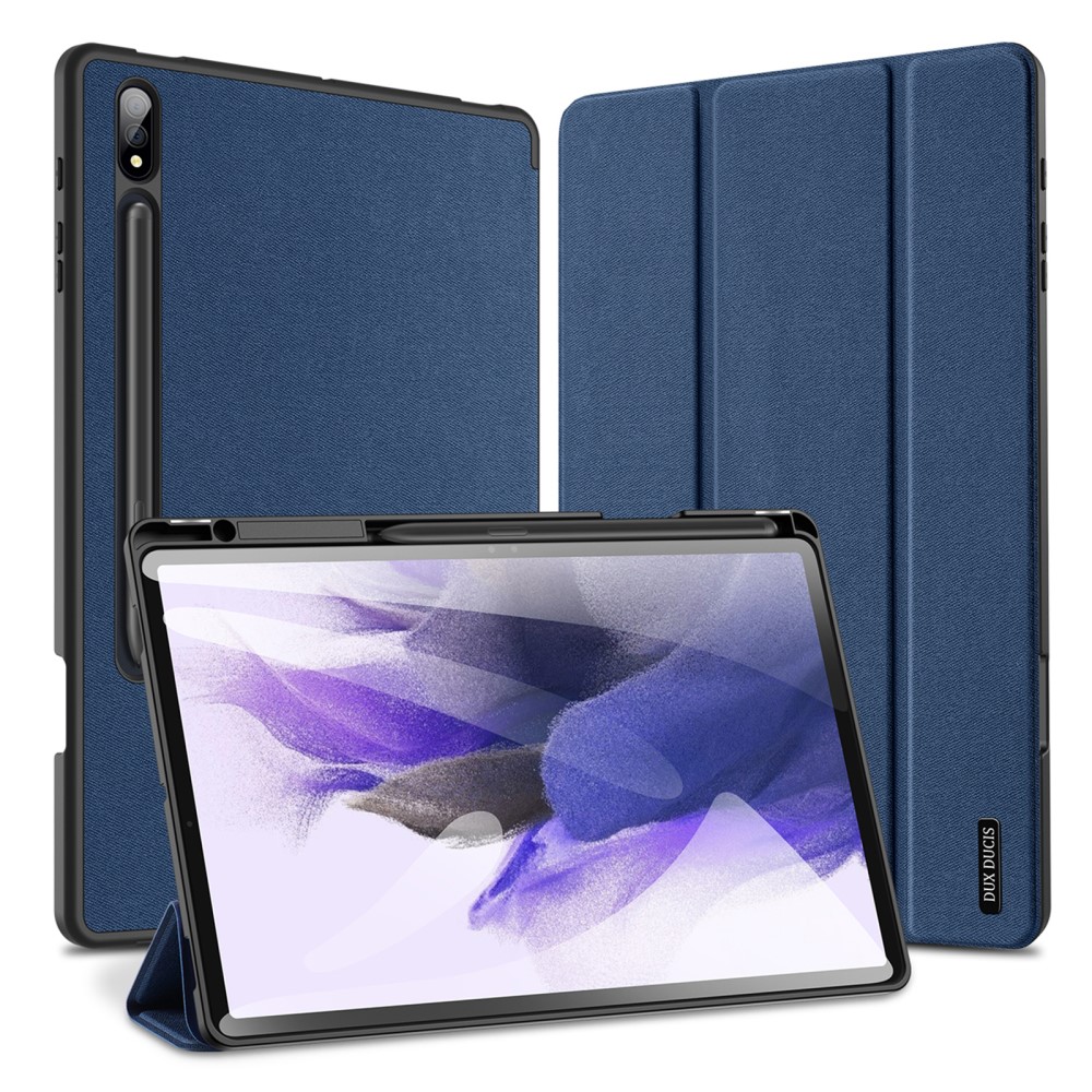 DUX DUCIS DUX DUCIS Galaxy Tab S9 Plus Fodral DOMO Tri-Fold Blå