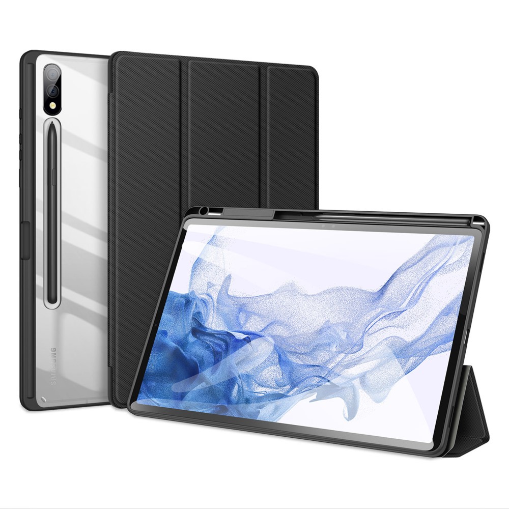 DUX DUCIS DUX DUCIS Galaxy Tab S9 Plus Fodral TOBY Tri-Fold Svart