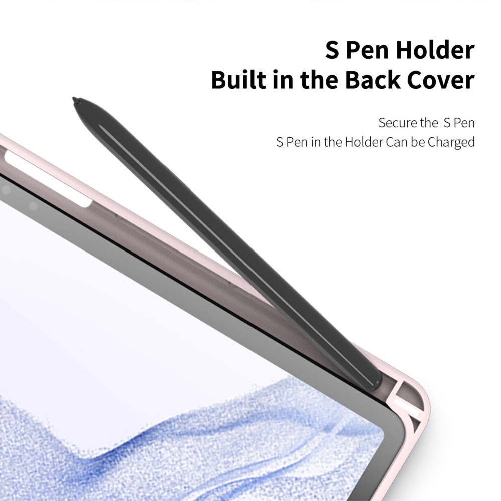 DUX DUCIS DUX DUCIS Galaxy Tab S9 Plus Fodral TOBY Tri-Fold Rosa