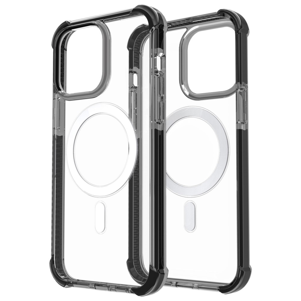  iPhone 15 Skal MagSafe Shockproof Hybrid Svart