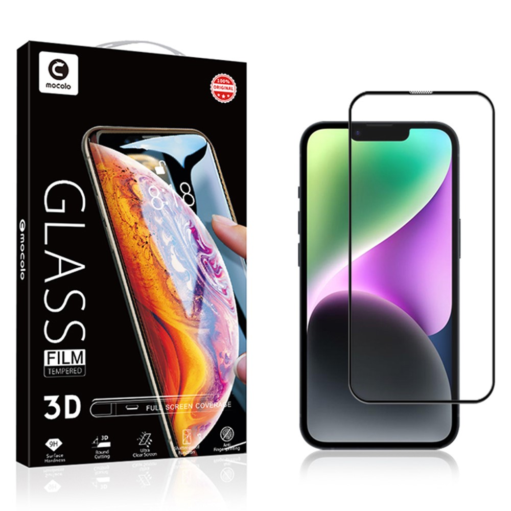 MOCOLO MOCOLO iPhone 15 Skärmskydd 3D Heltäckande