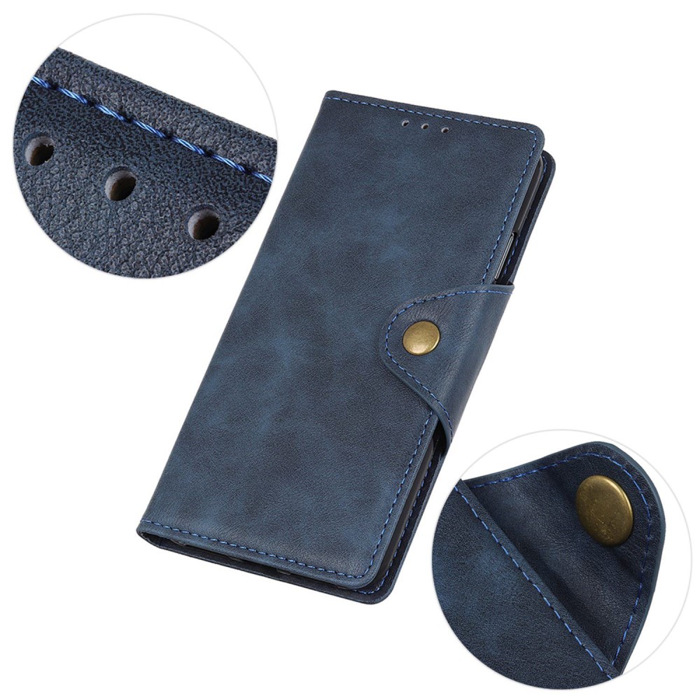  iPhone 15 Fodral Magnetisk Mässing Blå