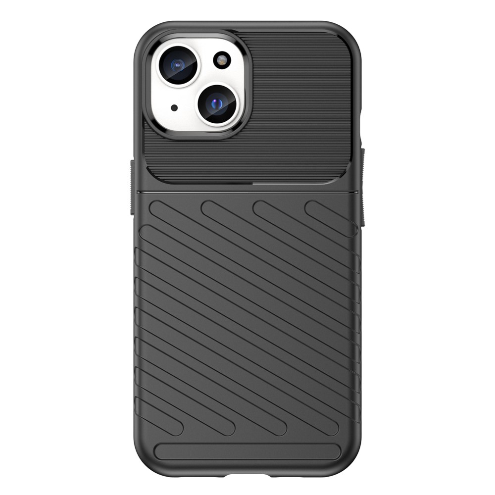  iPhone 15 Skal Twill Textur Svart