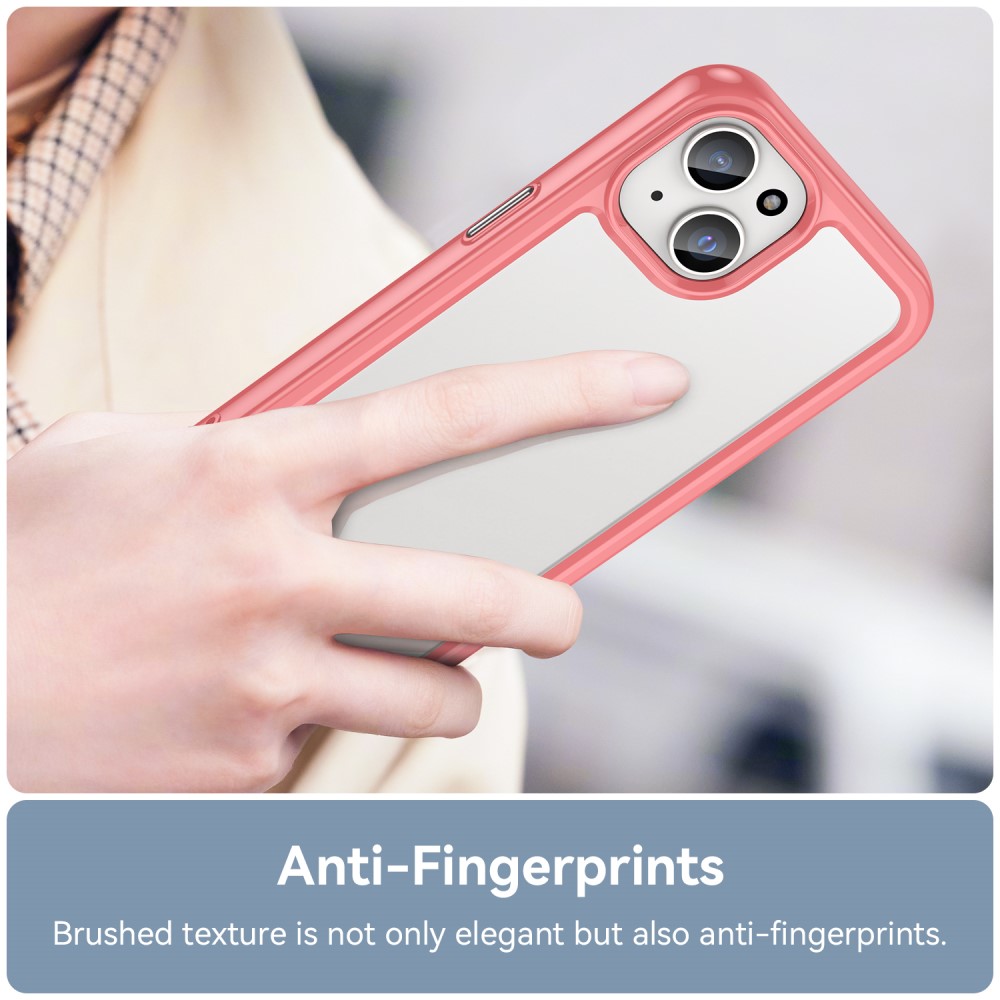  iPhone 15 Skal Akryl/TPU Röd