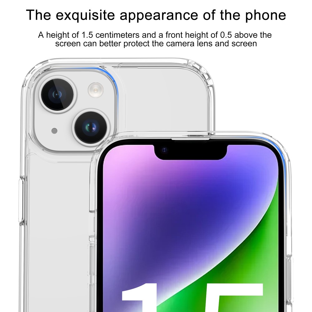 LEEU DESIGN LEEU DESIGN iPhone 15 Skal Akryl/TPU Transparent