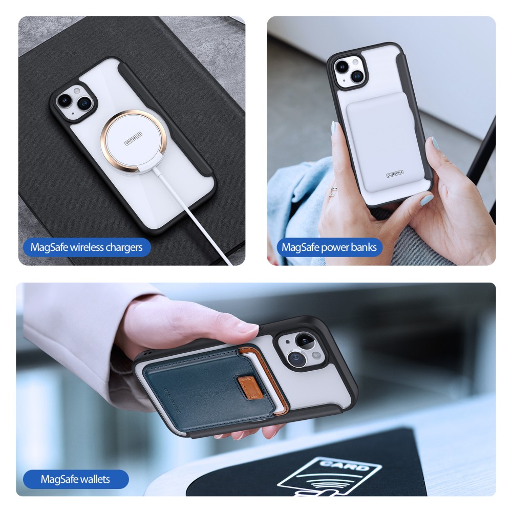 DUX DUCIS DUX DUCIS iPhone 15 Fodral MagSafe Skin X Pro Svart
