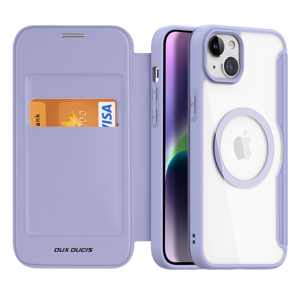 DUX DUCIS DUX DUCIS iPhone 15 Fodral MagSafe Skin X Pro Lila