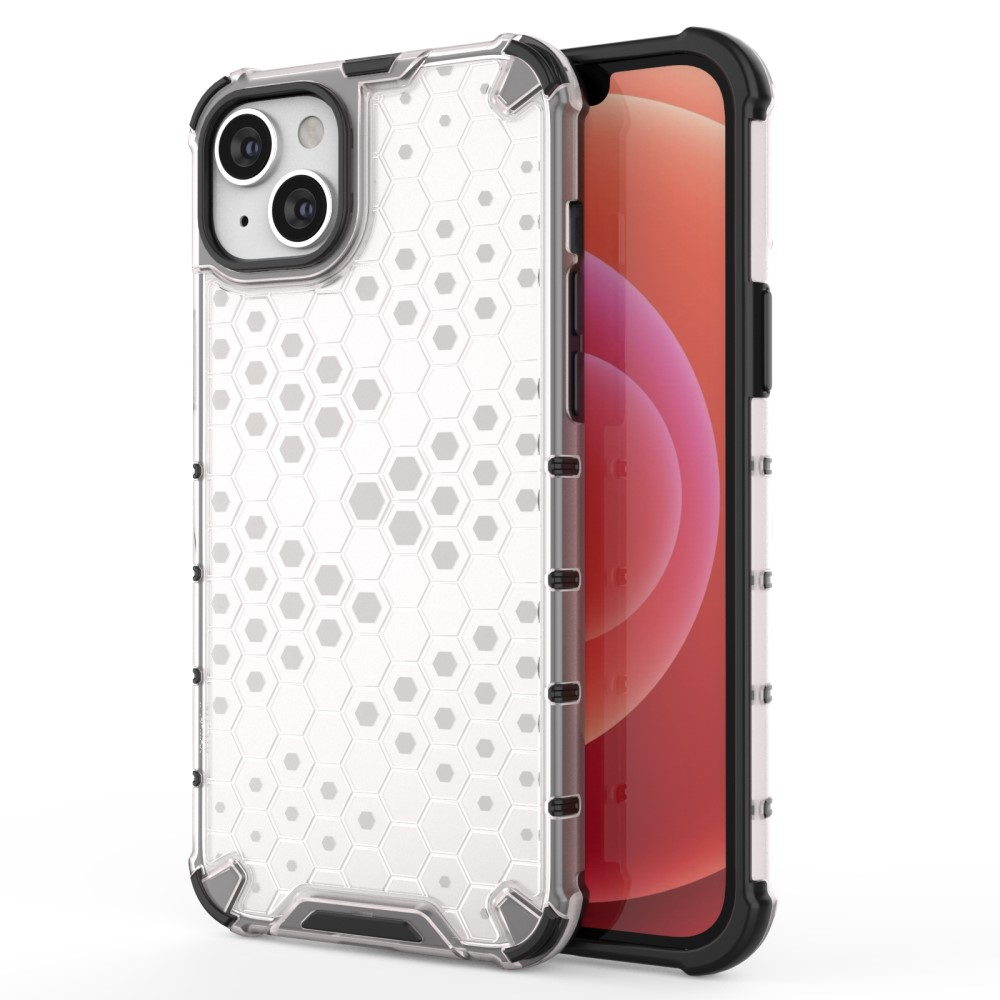  iPhone 15 Skal Honeycomb Shockproof Vit