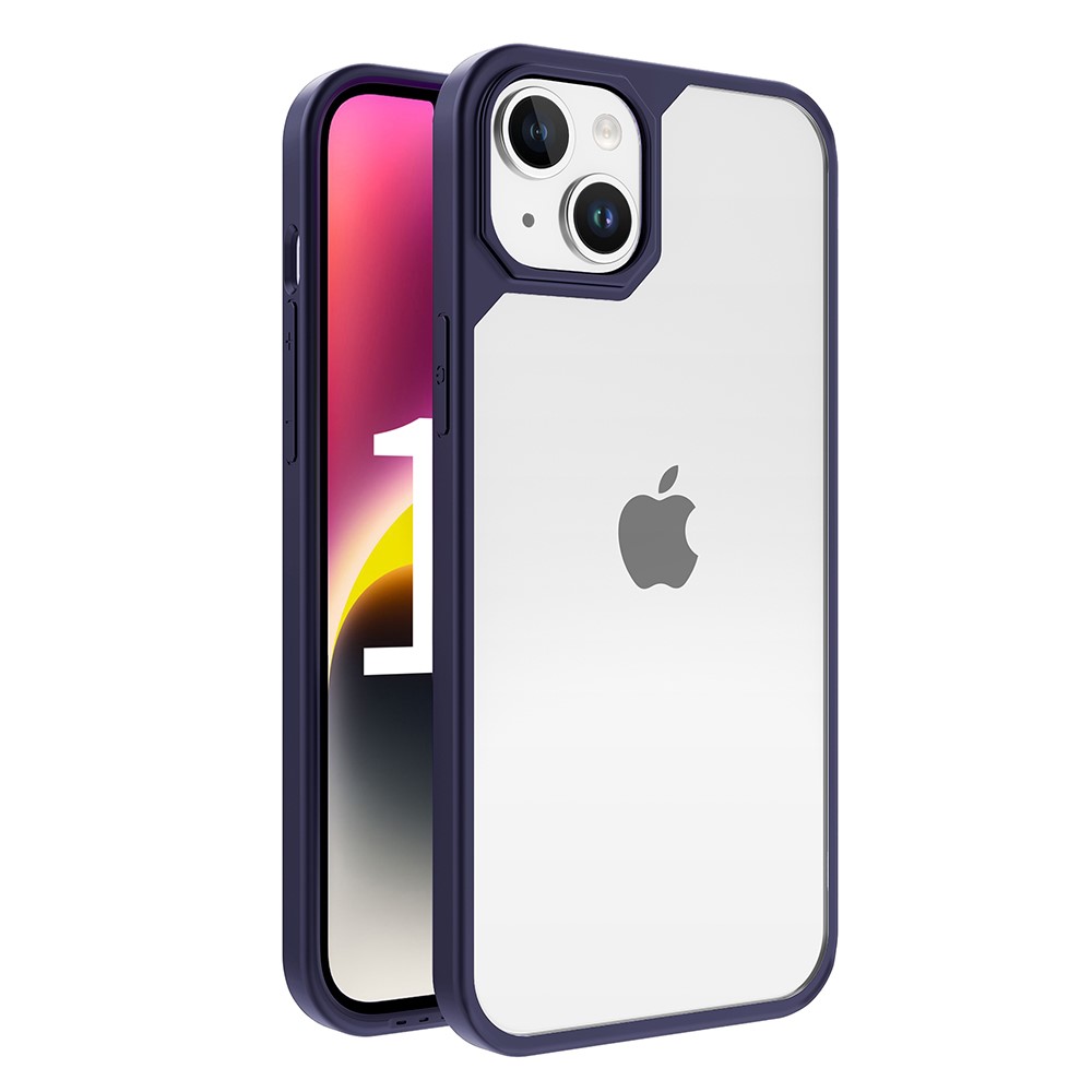LEEU DESIGN LEEU DESIGN iPhone 15 Skal Hybrid Blå