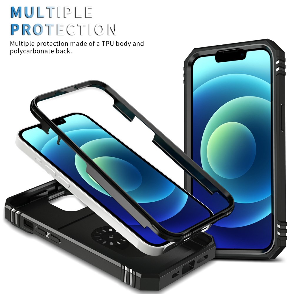  iPhone 15 Skal CamShield Armor Ring Svart