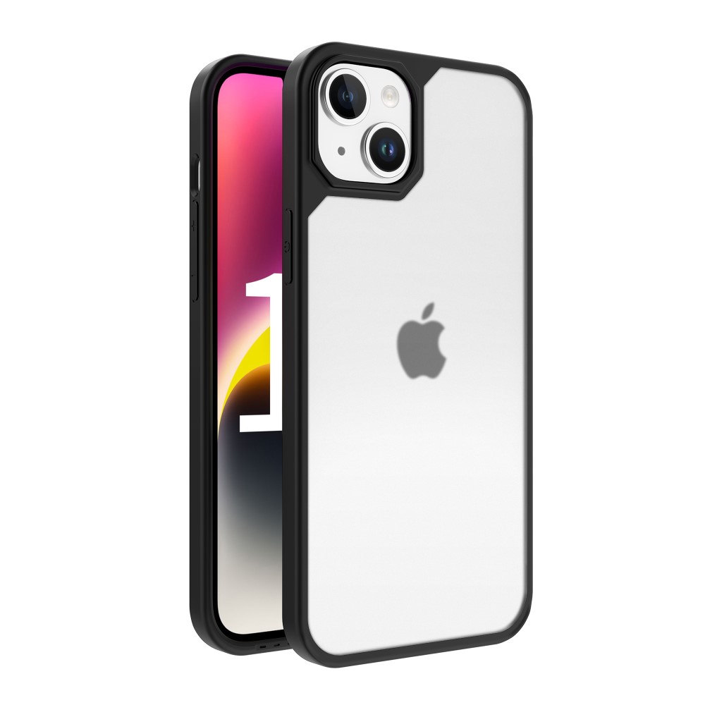 LEEU DESIGN LEEU DESIGN iPhone 15 Skal Hybrid Matt Svart