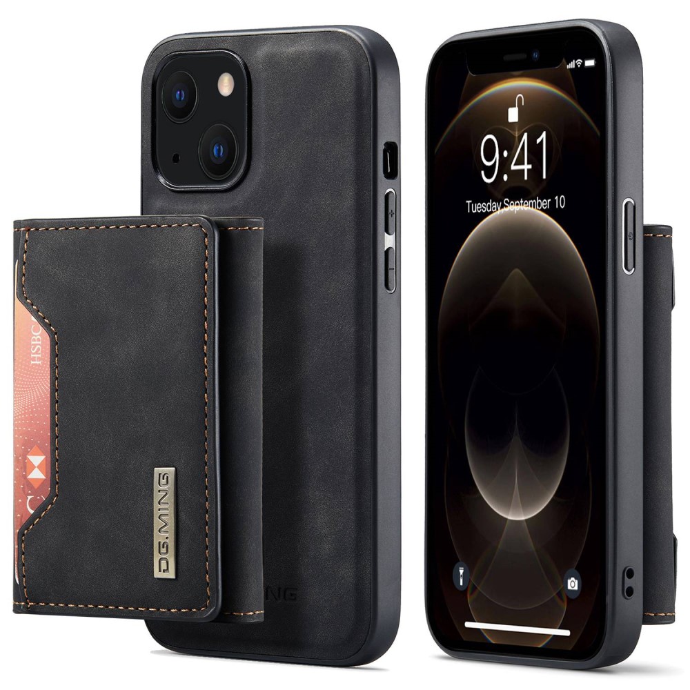 DG.MING DG.MING iPhone 15 Skal 2in1 Magnetisk Avtagbart Kortfack
