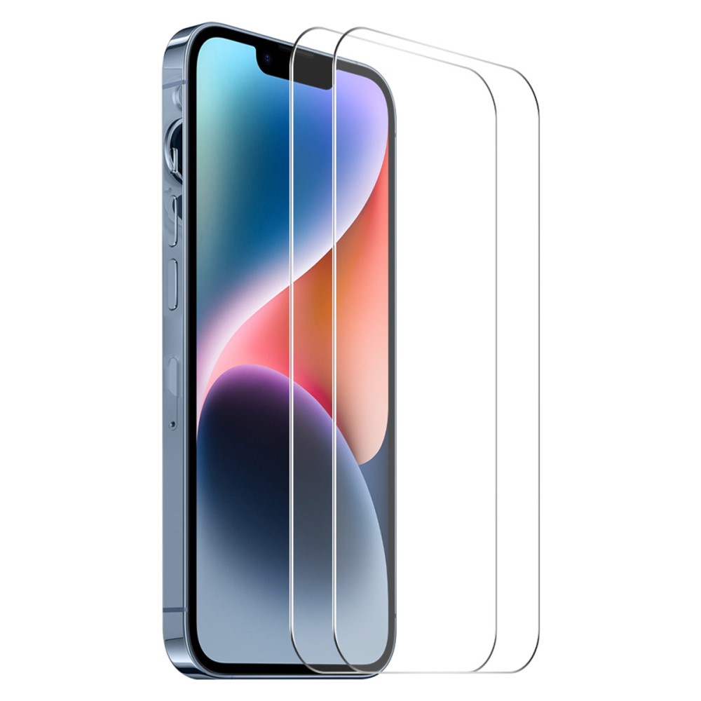 ENKAY ENKAY iPhone 15 2-PACK Skärmskydd Härdat Glas