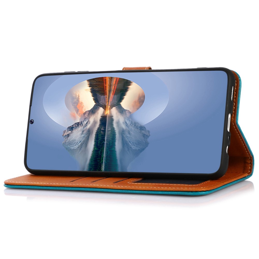 KHAZNEH KHAZNEH iPhone 15 Plus Fodral Dual-Color Blå