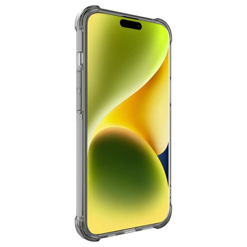 IMAK IMAK iPhone 15 Plus Skal Shockproof TPU Tonad Svart