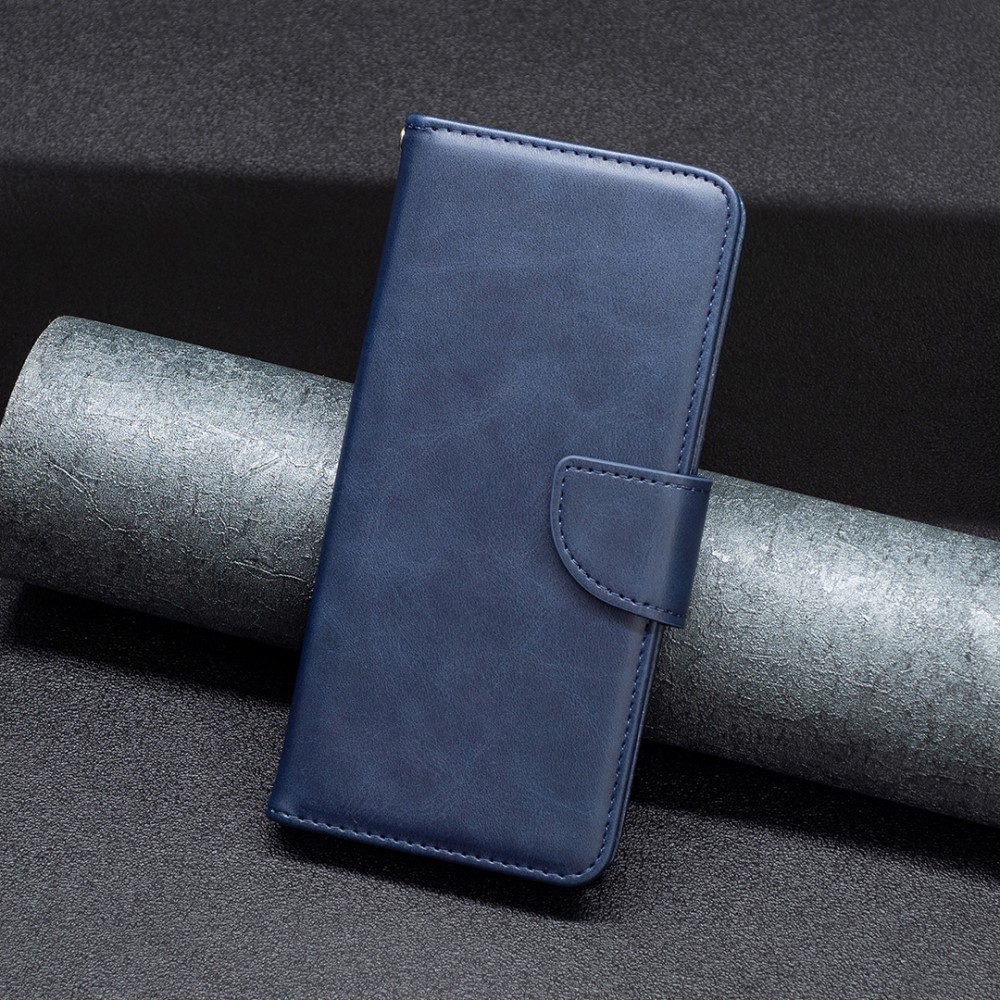  iPhone 15 Plus Fodral Shark Solid Läder Blå