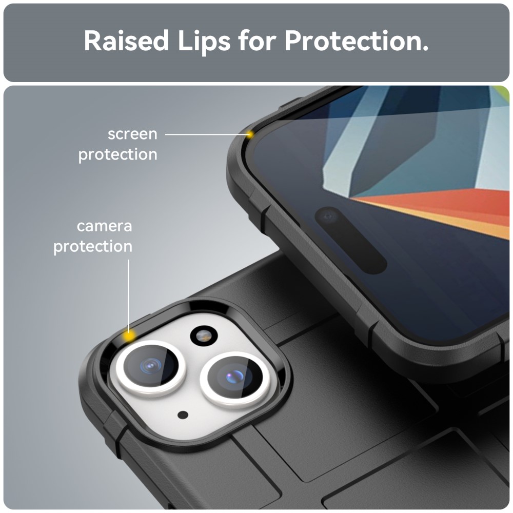  iPhone 15 Plus Skal Robust Svart