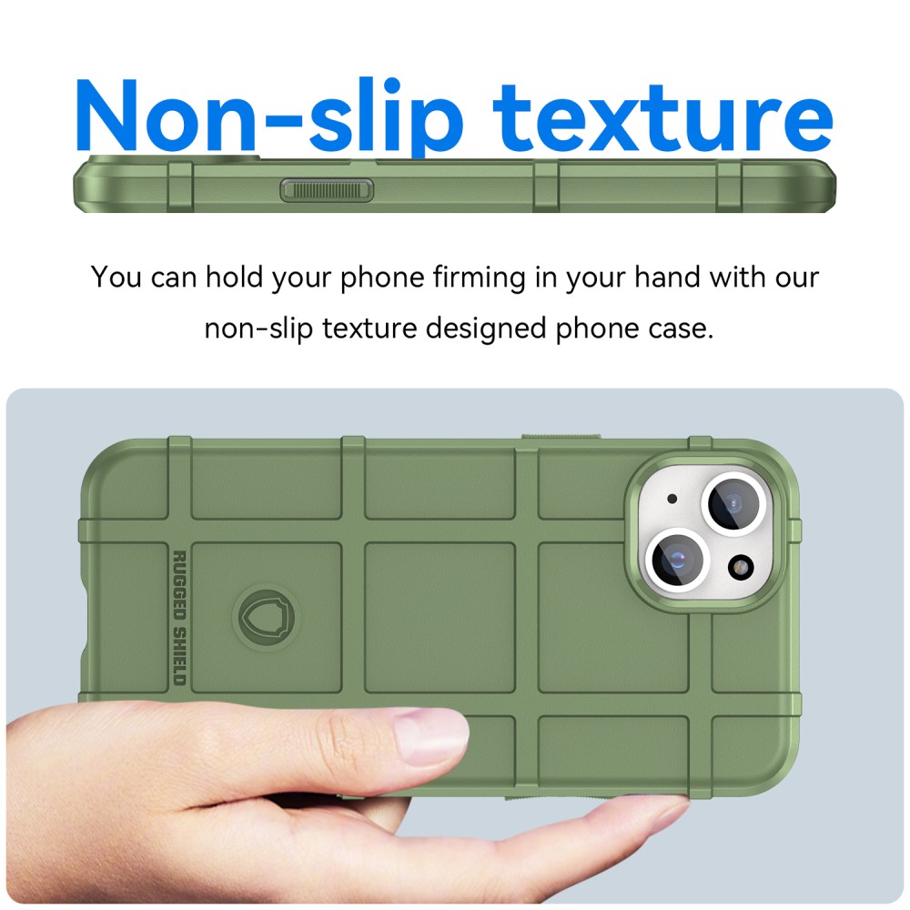  iPhone 15 Plus Skal Robust Grön
