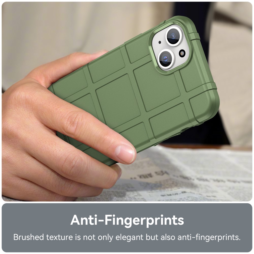  iPhone 15 Plus Skal Robust Grön
