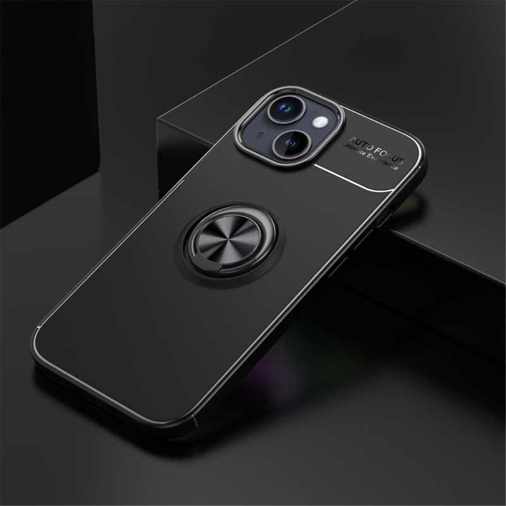  iPhone 15 Plus Skal Ring Svart
