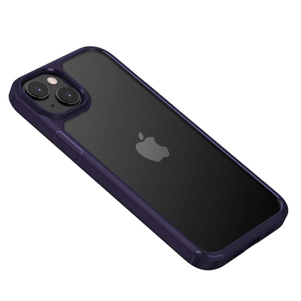  iPhone 15 Plus Skal Defense Armor Hybrid Mörk Lila