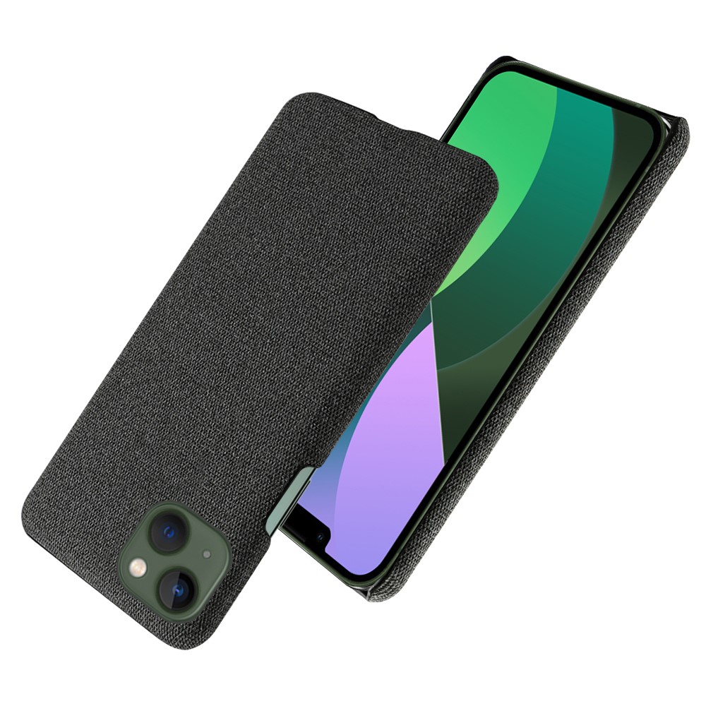  iPhone 15 Plus Skal Tygbelagt Svart