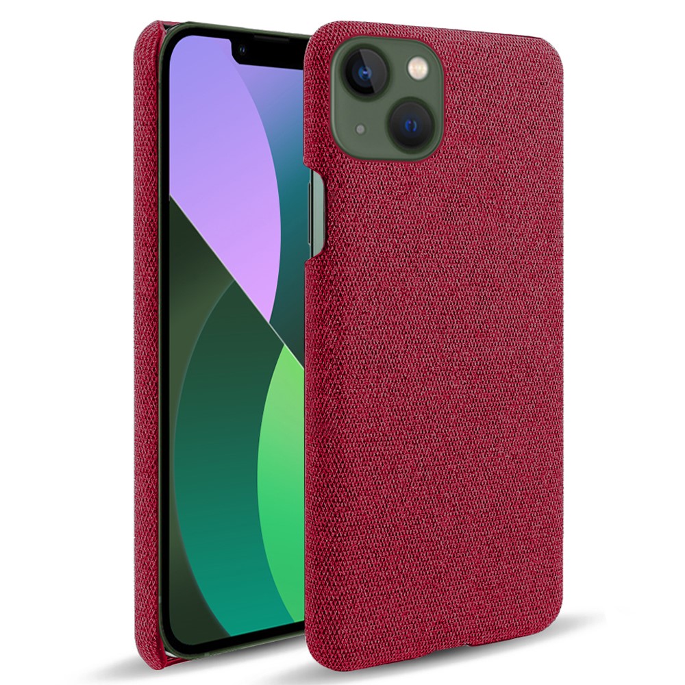  iPhone 15 Plus Skal Tygbelagt Röd