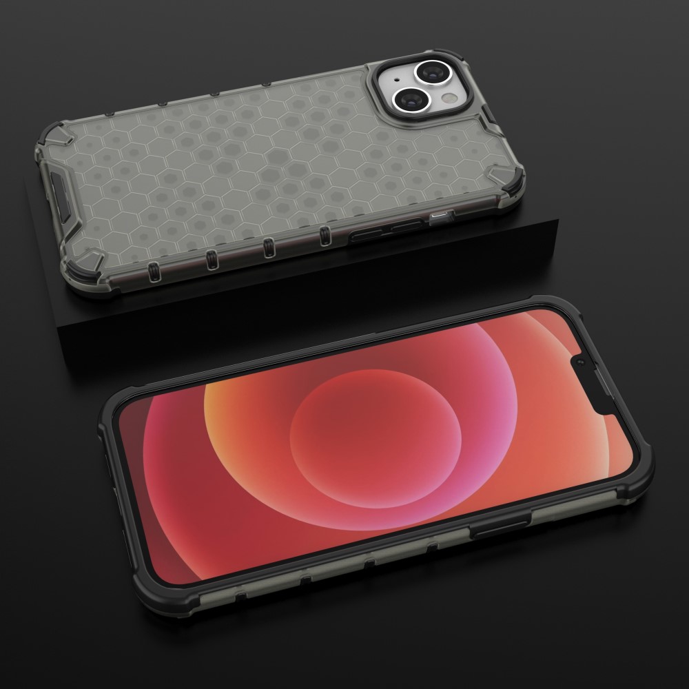  iPhone 15 Plus Skal Honeycomb Shockproof Svart