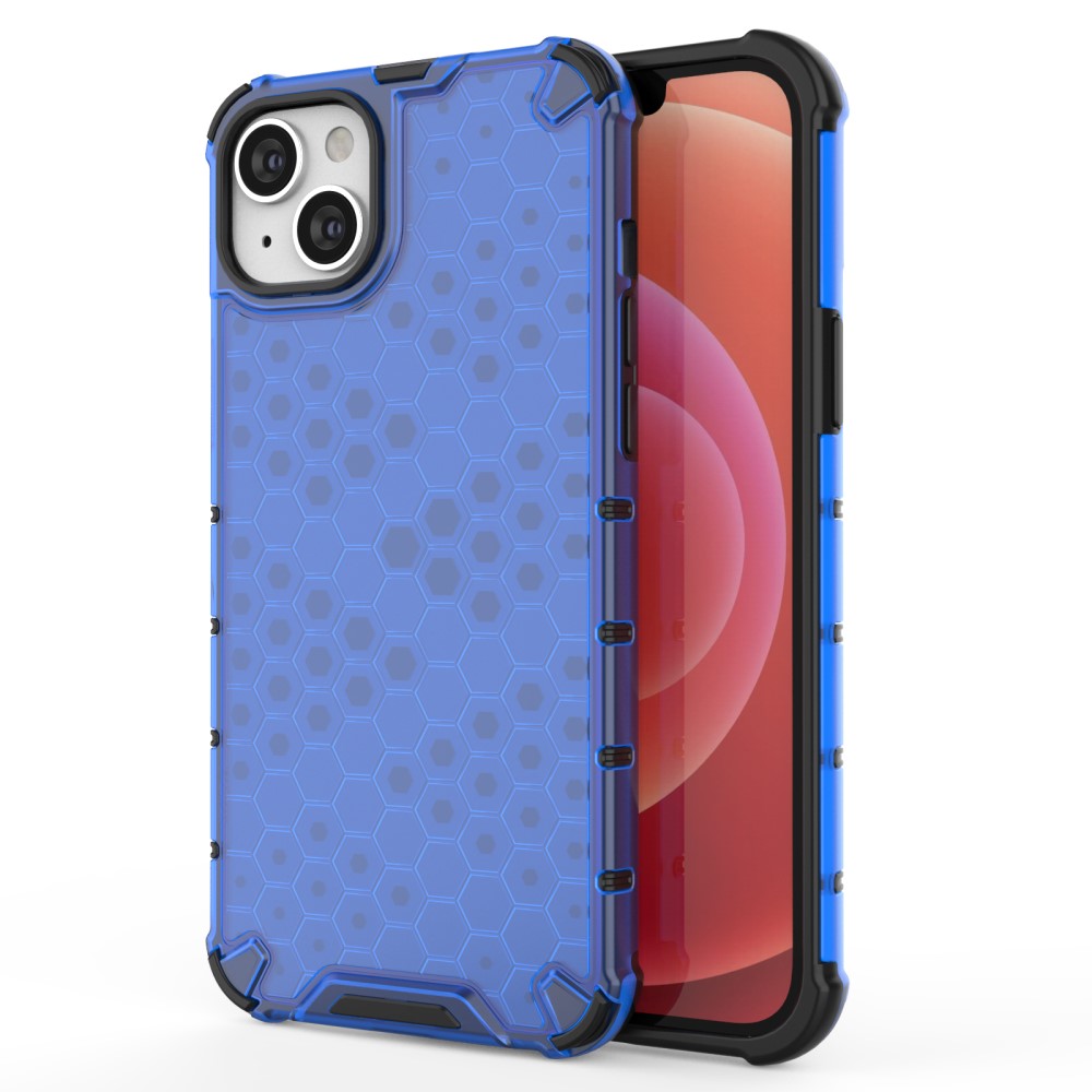  iPhone 15 Plus Skal Honeycomb Shockproof Blå