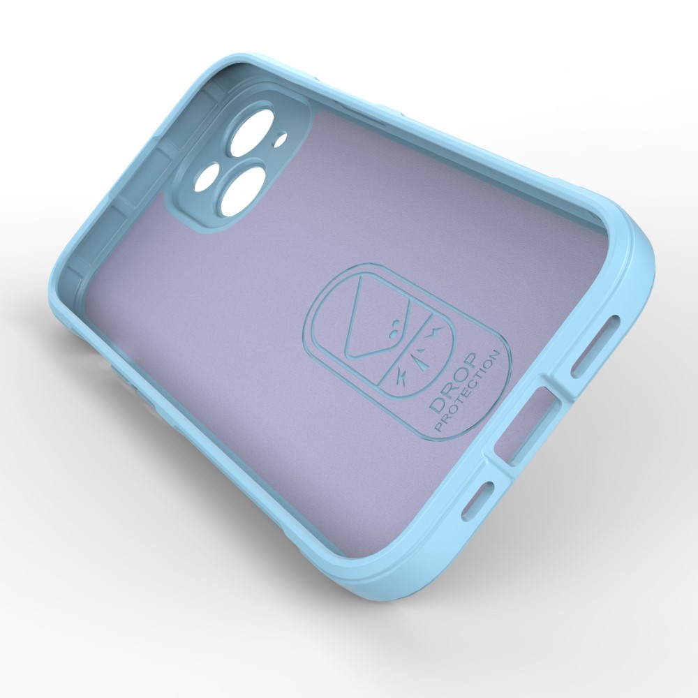  iPhone 15 Plus Skal Magic Shield Ljus Blå