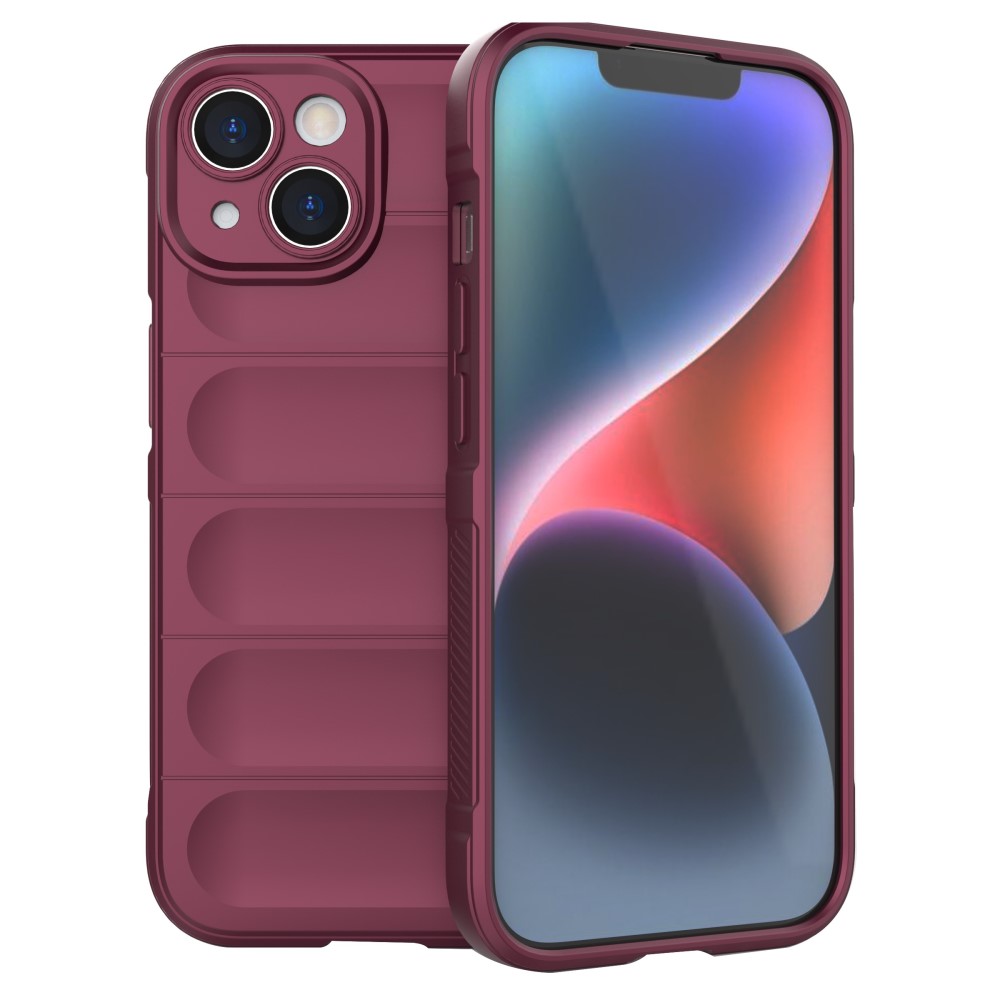  iPhone 15 Plus Skal Magic Shield Vinröd
