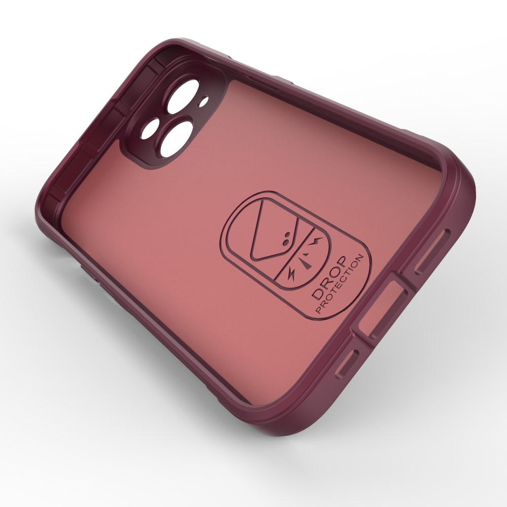  iPhone 15 Plus Skal Magic Shield Vinröd