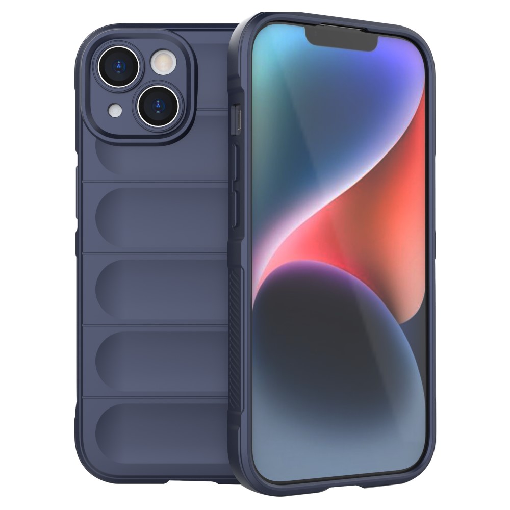  iPhone 15 Plus Skal Magic Shield Mörk Blå