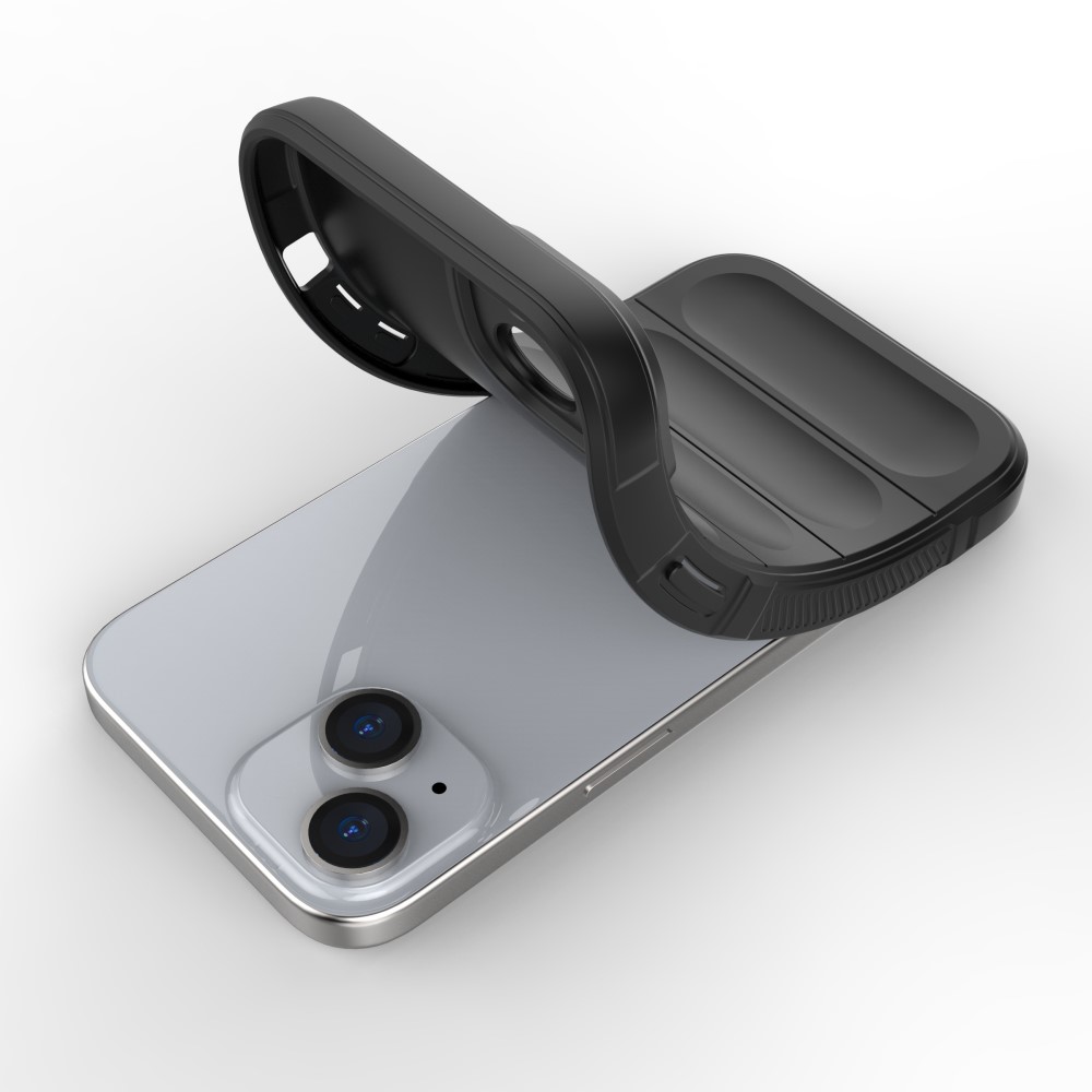  iPhone 15 Plus Skal Magic Shield Mörk Blå