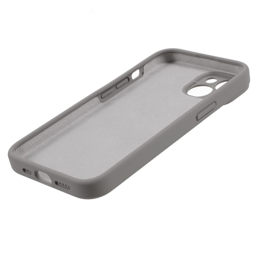  iPhone 15 Plus Skal Liquid Silikon Grå