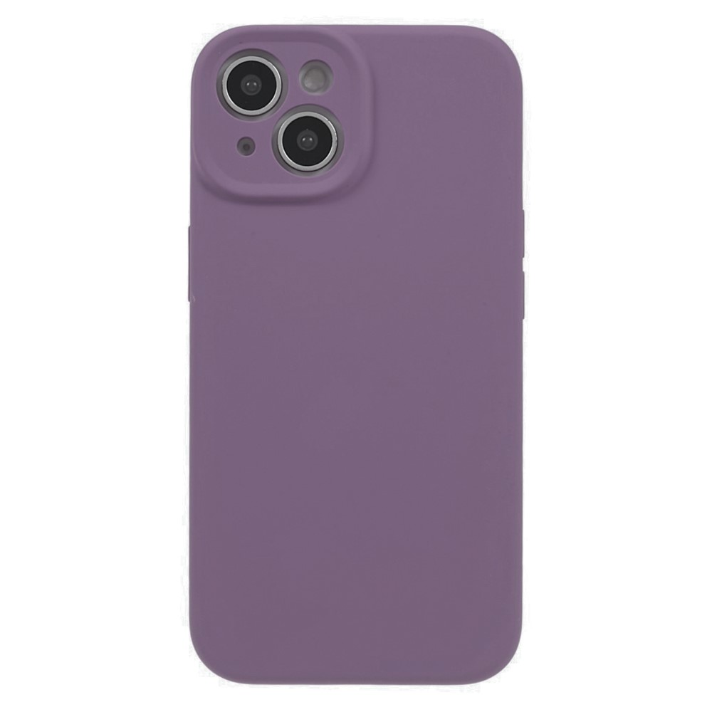  iPhone 15 Plus Skal Liquid Silikon Lila