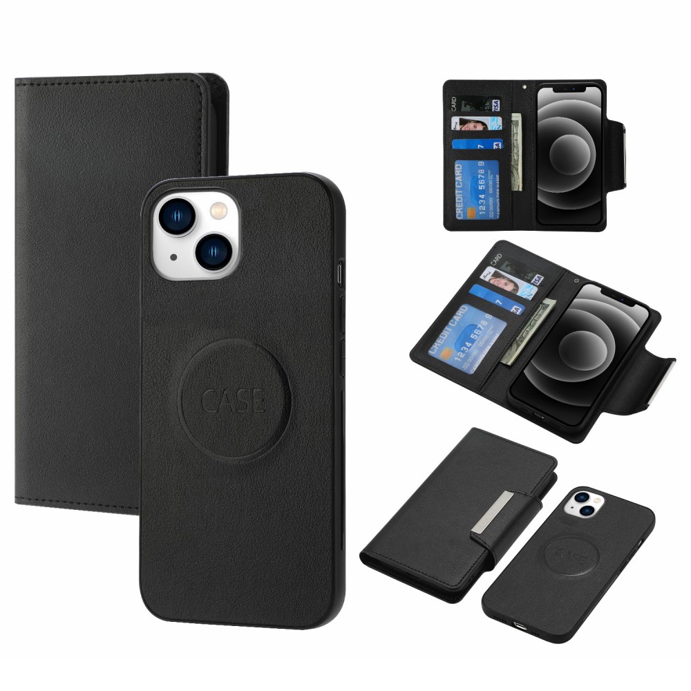  iPhone 15 Plus 2in1 Magnet Fodral Svart