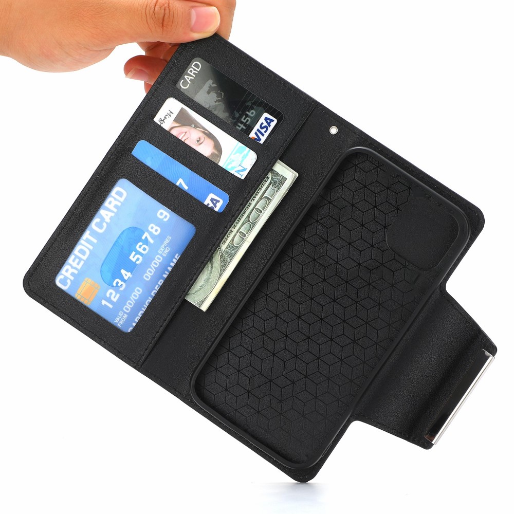  iPhone 15 Plus 2in1 Magnet Fodral Svart