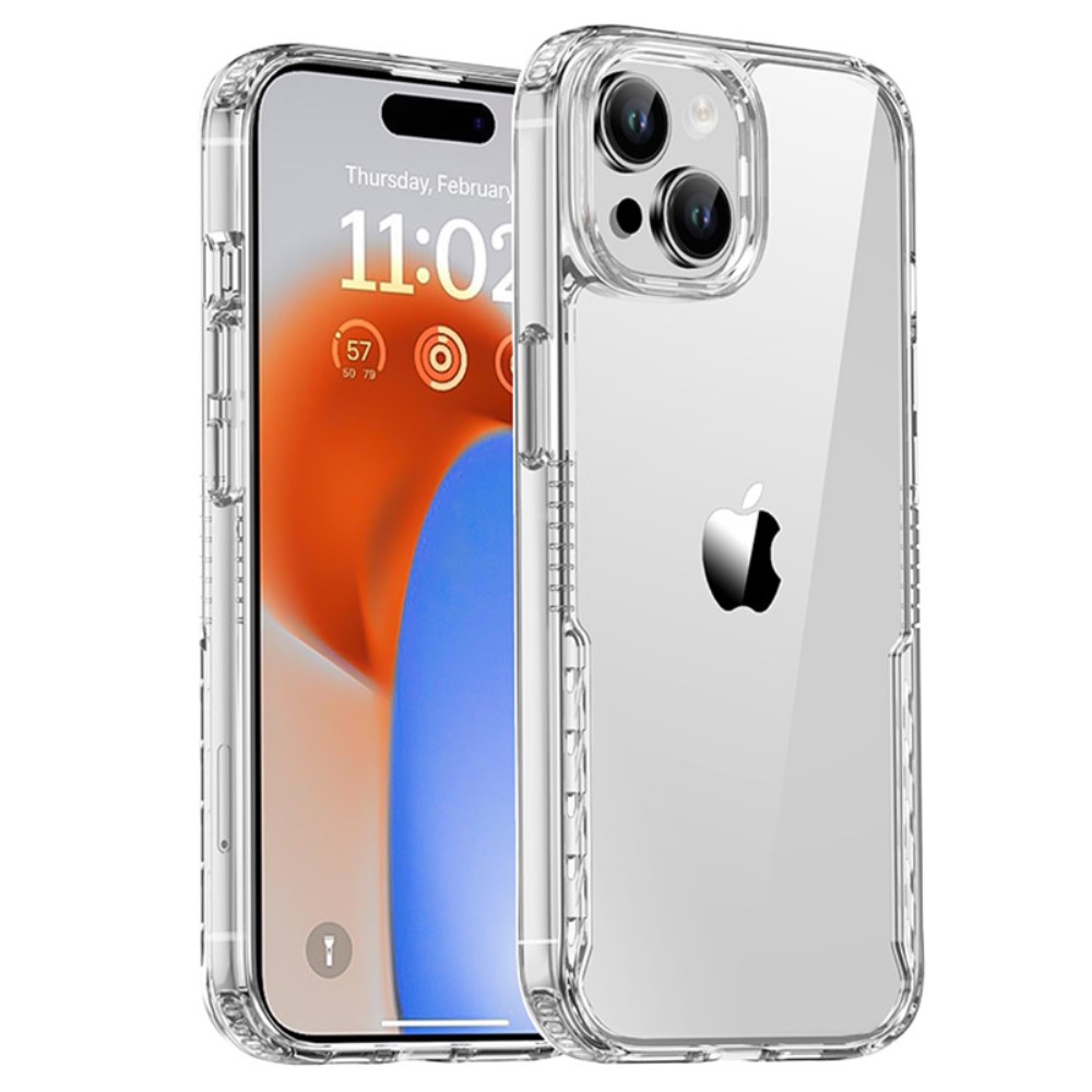 IPAKY IPAKY iPhone 15 Plus Skal Hybrid Transparent