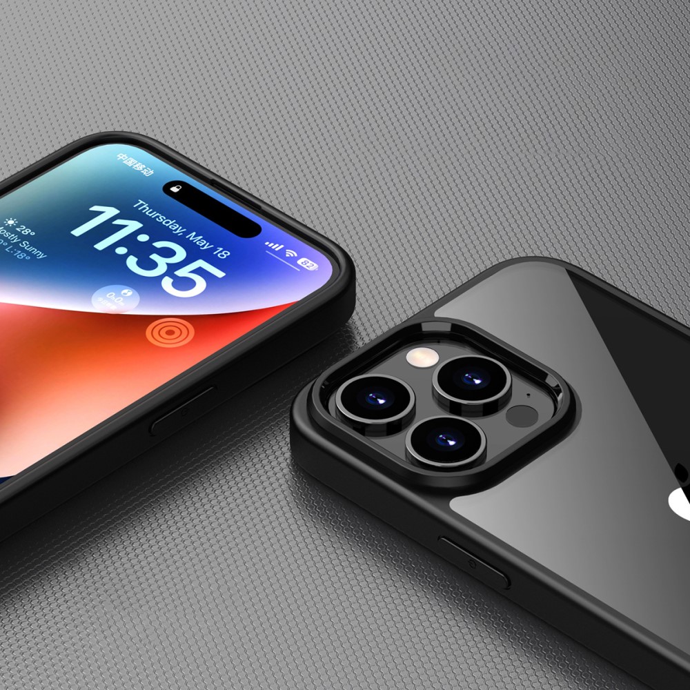  iPhone 15 Plus Skal Classic Hybrid Lila