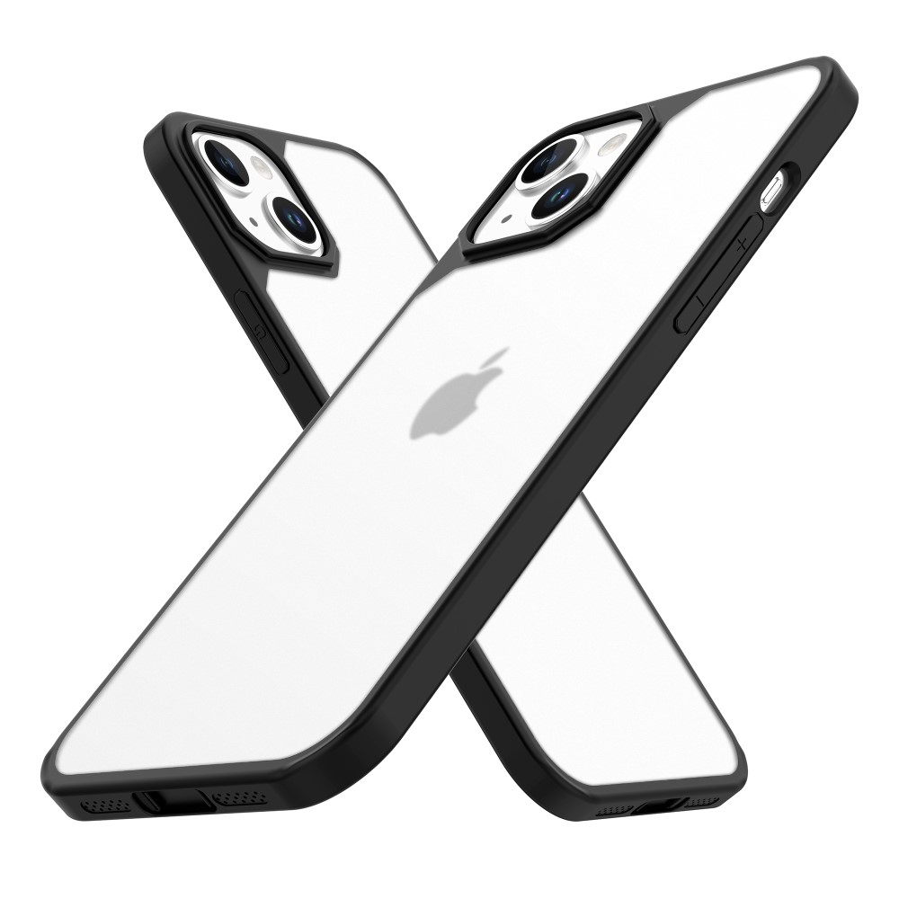 LEEU DESIGN LEEU DESIGN iPhone 15 Plus Skal Hybrid Matt Svart
